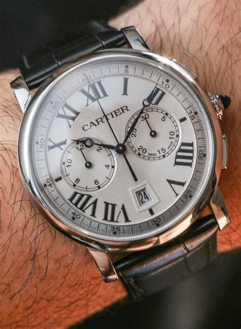 rotonde de cartier chronograph